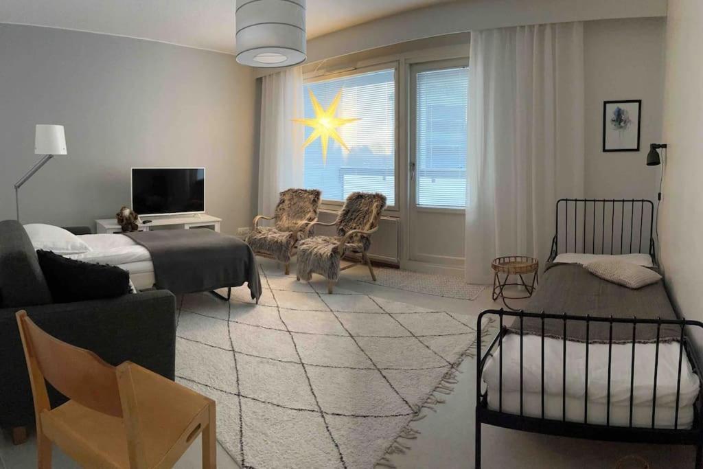Spacious Apartment For 5 Next To The Train Station Rovaniemi Exterior foto